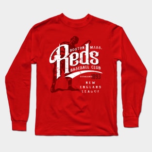 Boston Reds Baseball Long Sleeve T-Shirt